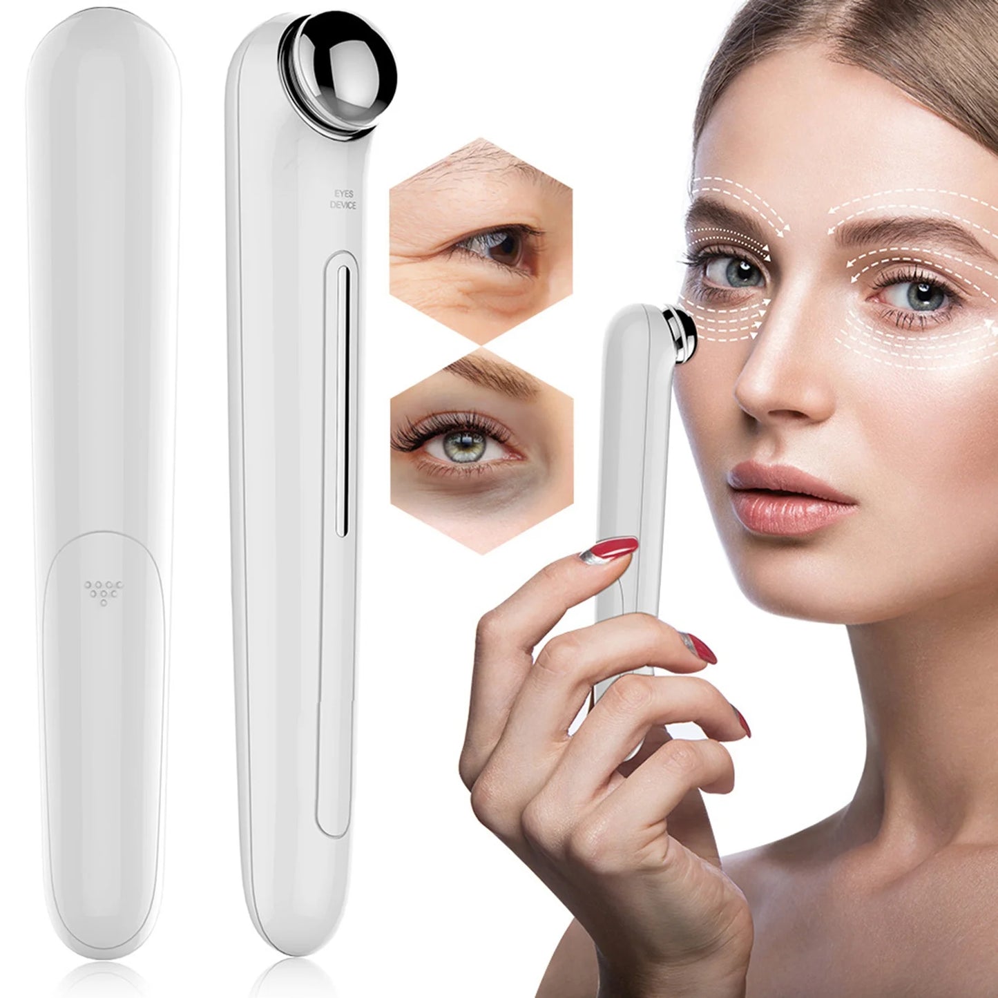 Mini Eye Massager for Dark Circles and Fine Lines